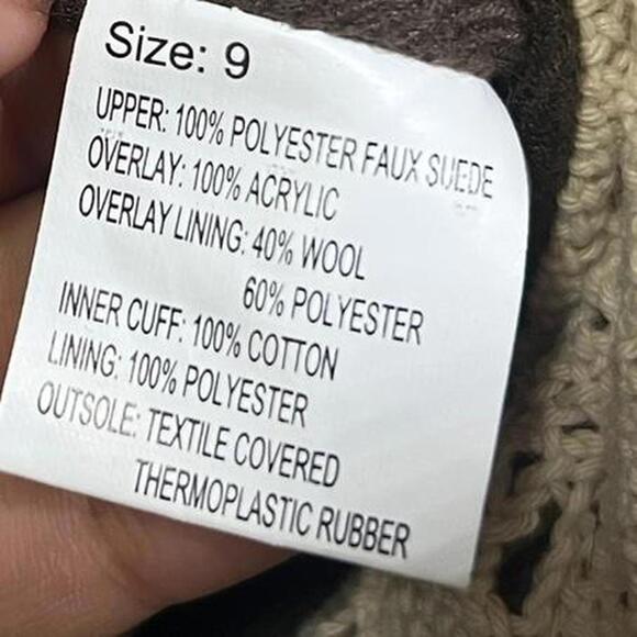 Cute MUK LUKS Women’s Nikki Boots Water Resistant with Removable Belt Wrap Sz 9 - Picture 7 of 7